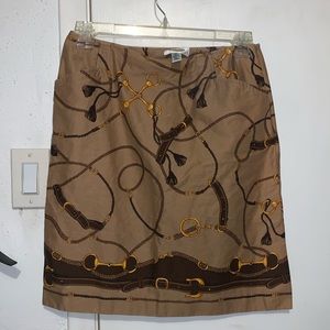 Talbots equestrians skirt
